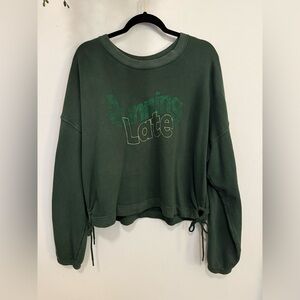 Green Women's Sweatshirt